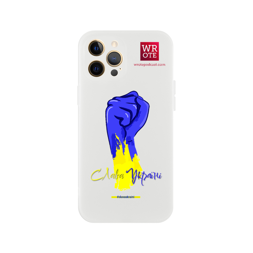 Allies for Ukraine Series - Slava Ukraini - iPhone Flexi case