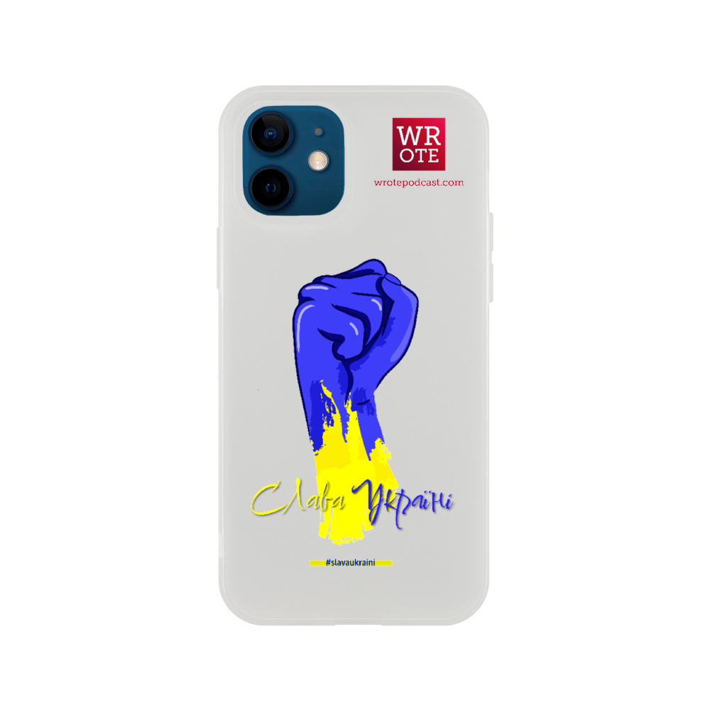 Allies for Ukraine Series - Slava Ukraini - iPhone Flexi case