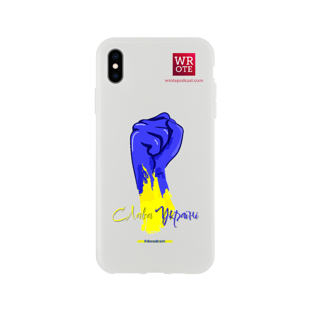 Allies for Ukraine Series - Slava Ukraini -  iPhone Flexi case