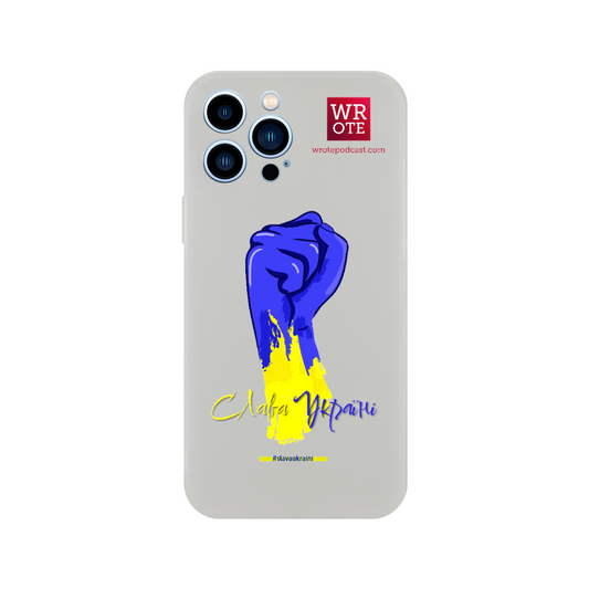 Allies for Ukraine Series - Slava Ukraini -  iPhone Flexi case