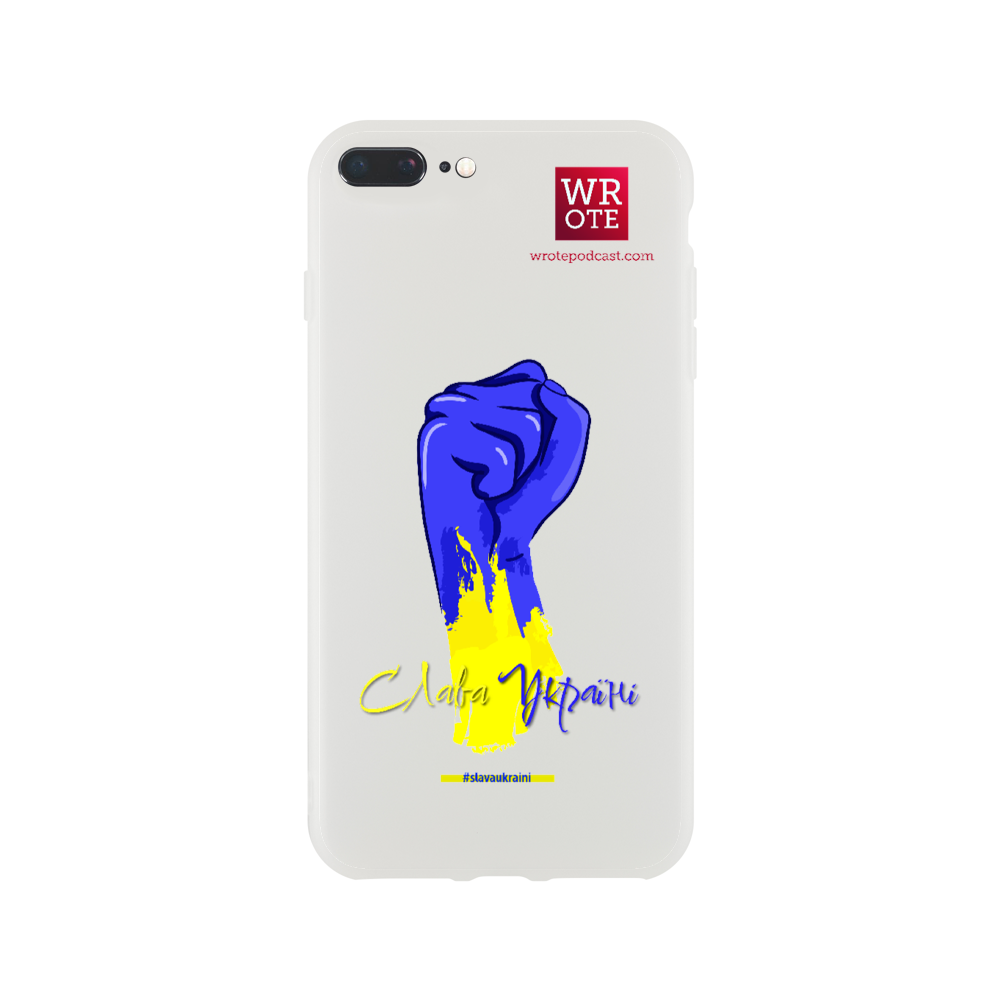 Allies for Ukraine Series - Slava Ukraini -  iPhone Flexi case