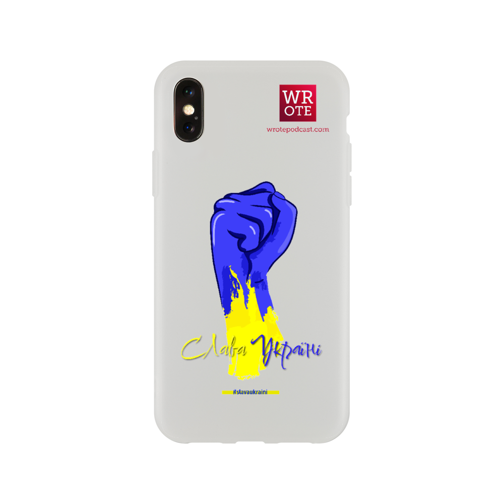 Allies for Ukraine Series - Slava Ukraini -  iPhone Flexi case