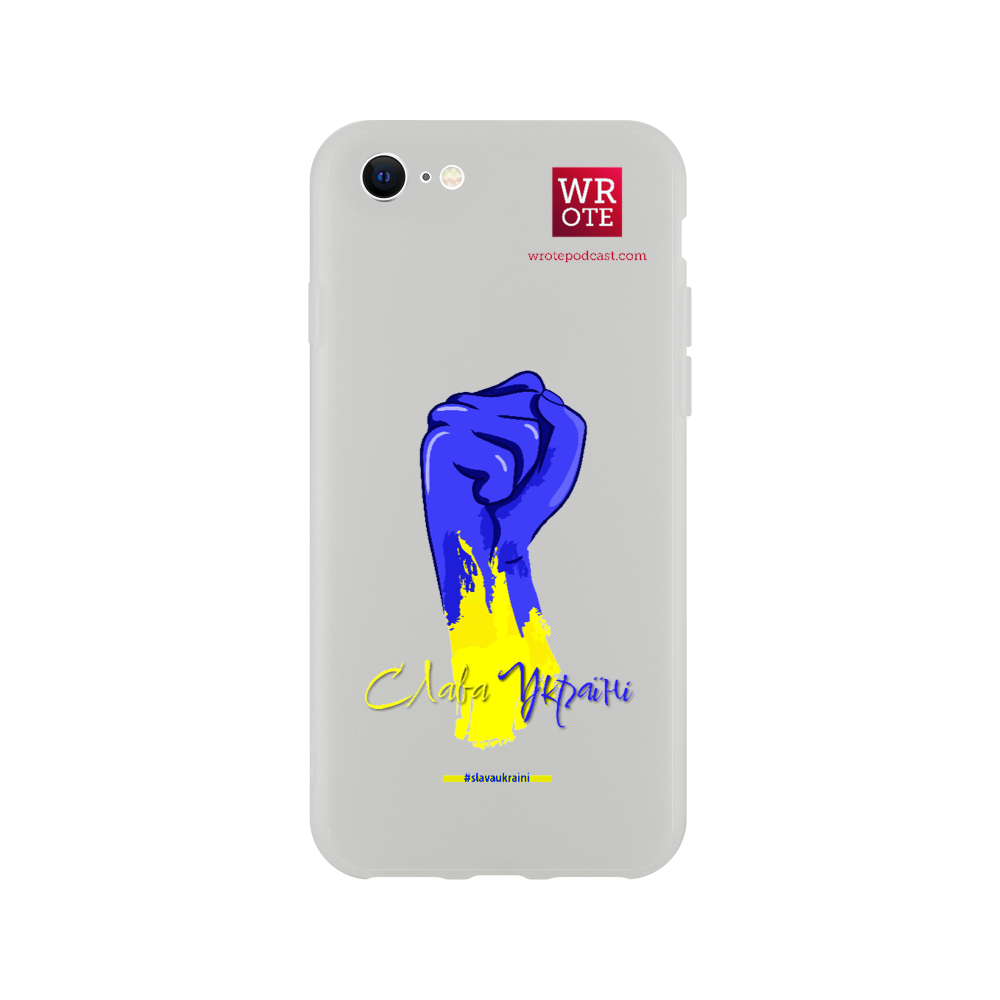 Allies for Ukraine Series - Slava Ukraini -  iPhone Flexi case